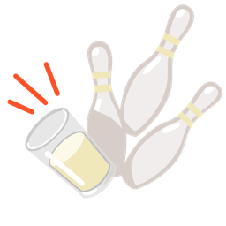 Glass of milk and Bowling