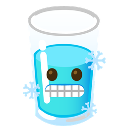 Glass of milk and Cold face