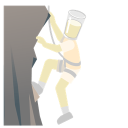 Glass of milk and Mountain