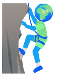 Globe showing Europe-Africa and Mountain