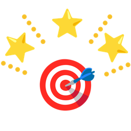 glowing star and bow and arrow