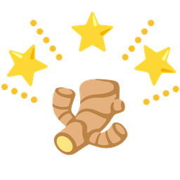 glowing star and ginger root