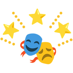 glowing star and performing arts