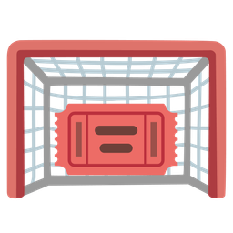 goal net and admission tickets