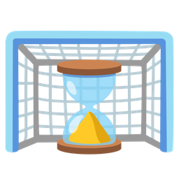 goal net and hourglass done