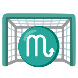 goal net and Scorpio