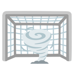 goal net and tornado