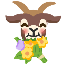 Goat and Bouquet
