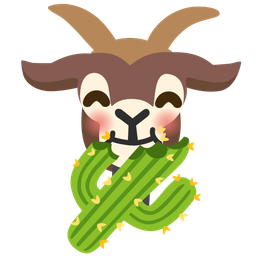 Goat and Cactus