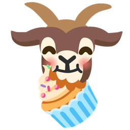 Goat and Cupcake