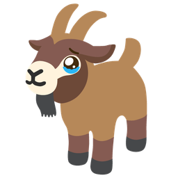 Goat and Face holding back tears