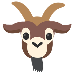 Goat and Face without mouth