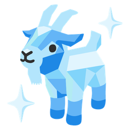 Goat and Gem stone