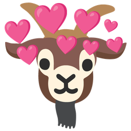 Goat and Heart with arrow
