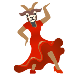 Goat and High-heeled shoe