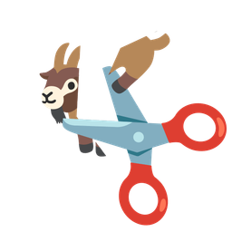 Goat and Scissors