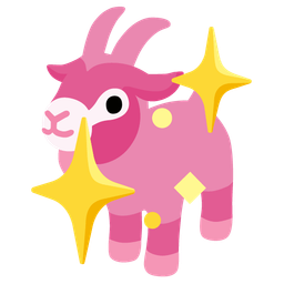 Goat and Sparkling heart