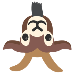 Goat and Upside-down face