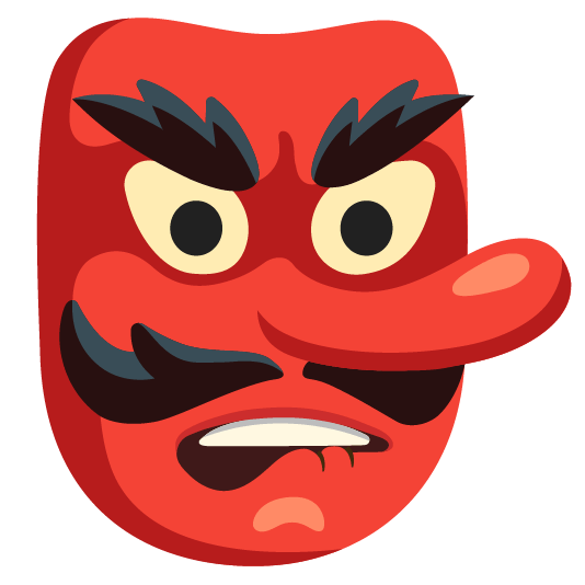 Goblin and Biting lip