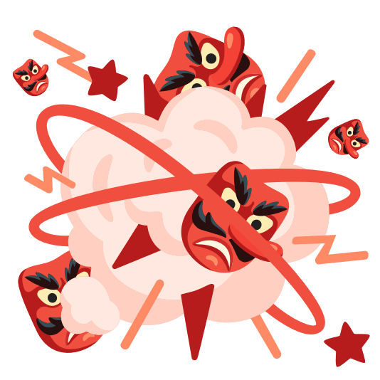 Goblin and Boxing glove