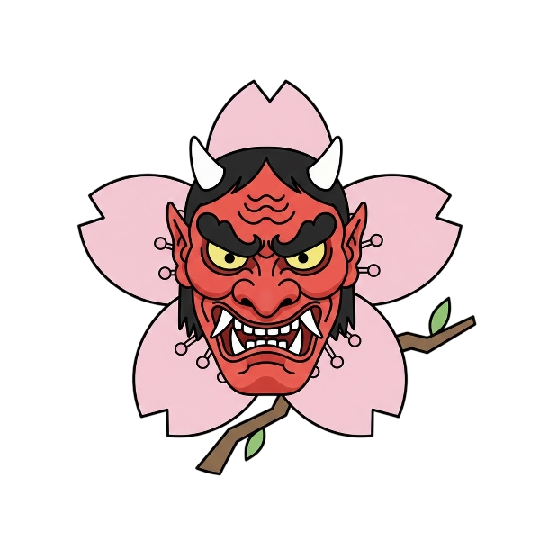 Goblin and Cherry blossom