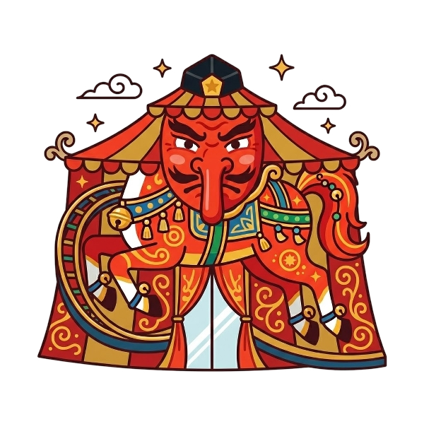 Goblin and Circus tent