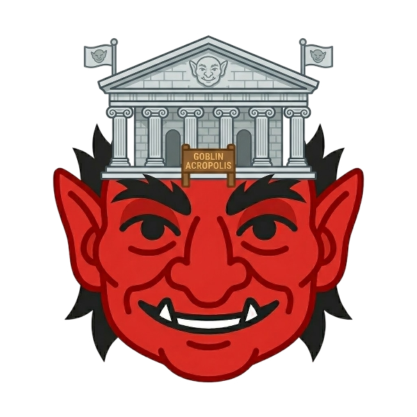 Goblin and Classical building