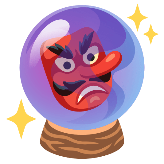 Goblin and Crystal ball