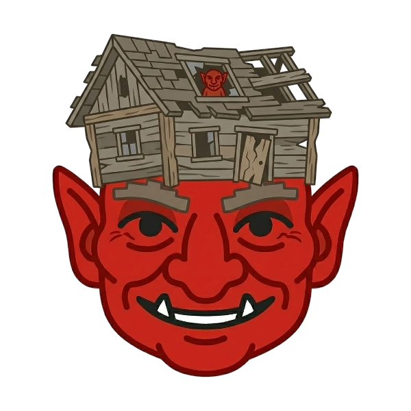 Goblin and Derelict house