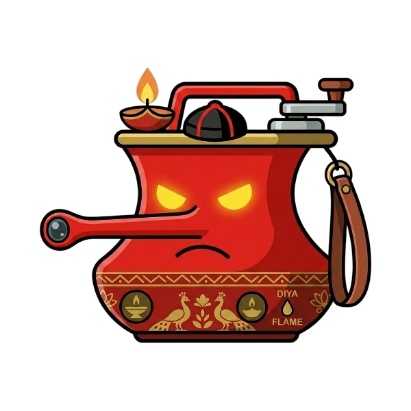 Goblin and Diya lamp