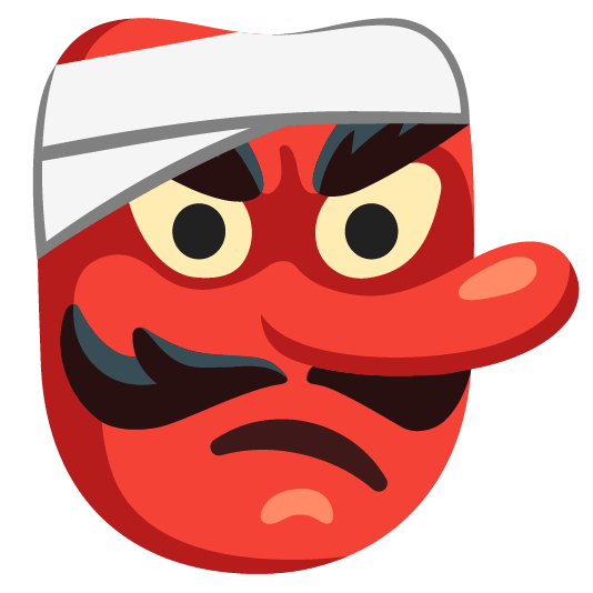 Goblin and Face with head-bandage