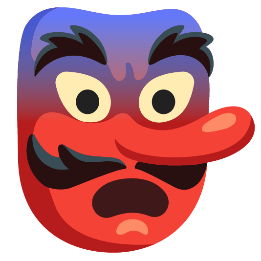 Goblin and Fearful face