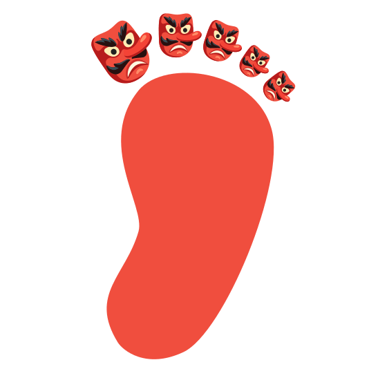 Goblin and Footprints