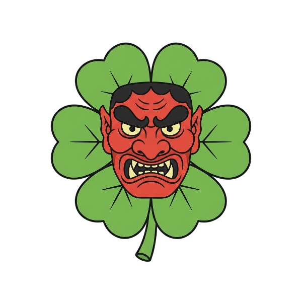 Goblin and Four leaf clover