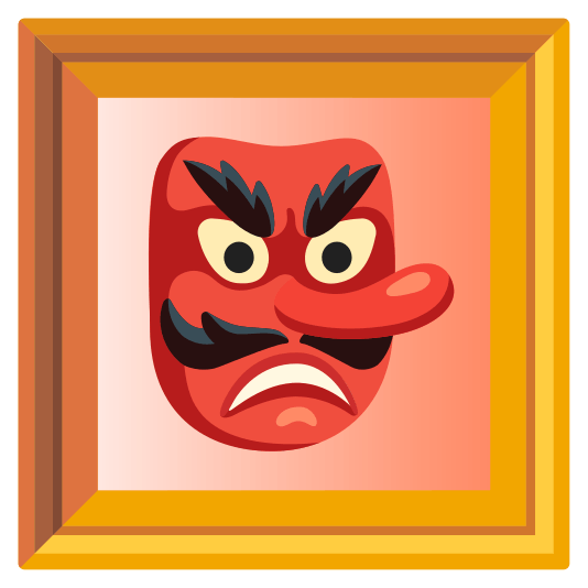 Goblin and Framed picture