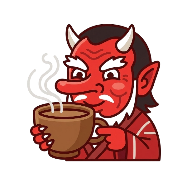 Goblin and Hot beverage