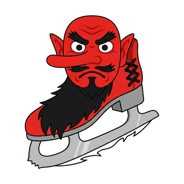 Goblin and Ice skate