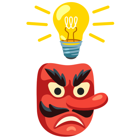 Goblin and Light bulb