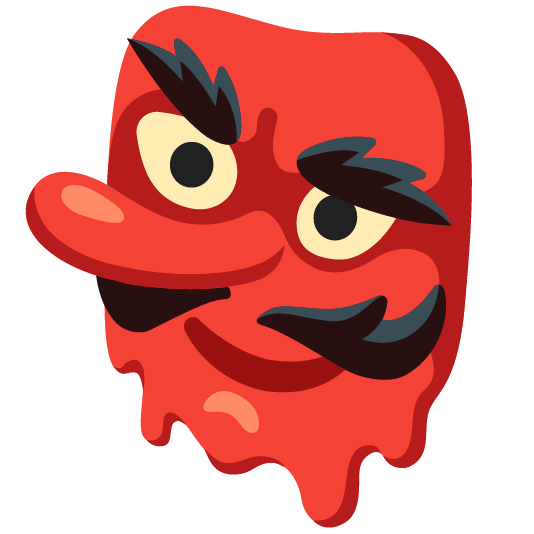 Goblin and Melting face