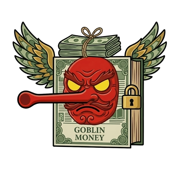 Goblin and Money with wings
