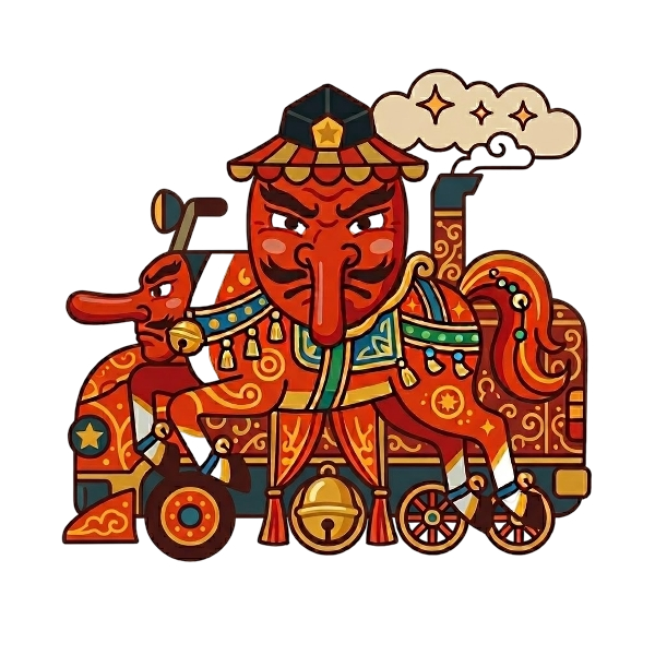 Goblin and Motorcycle