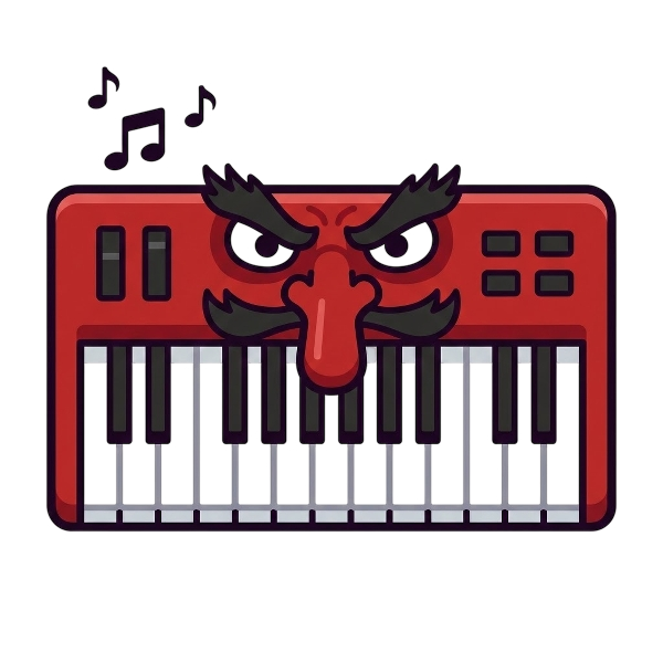 Goblin and Musical keyboard
