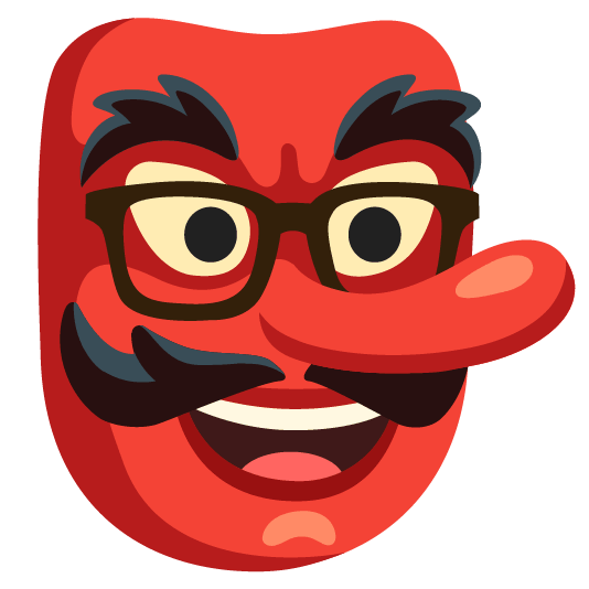 Goblin and Nerd face