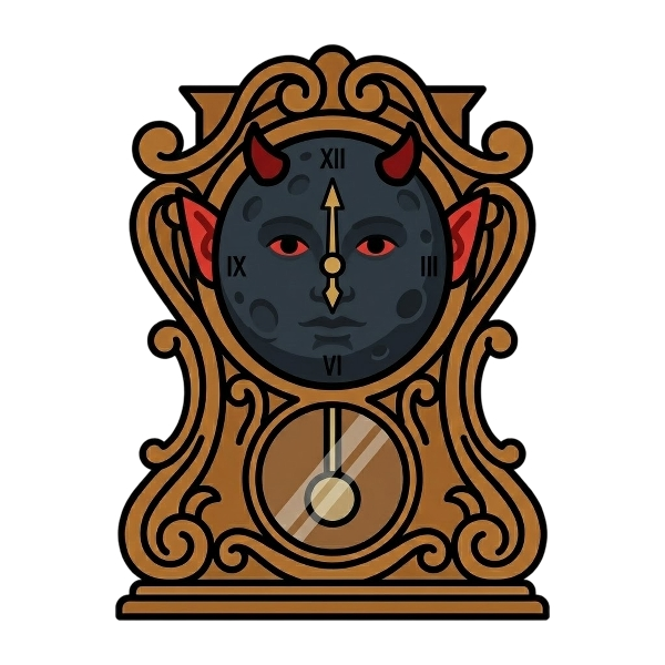 Goblin and New moon face