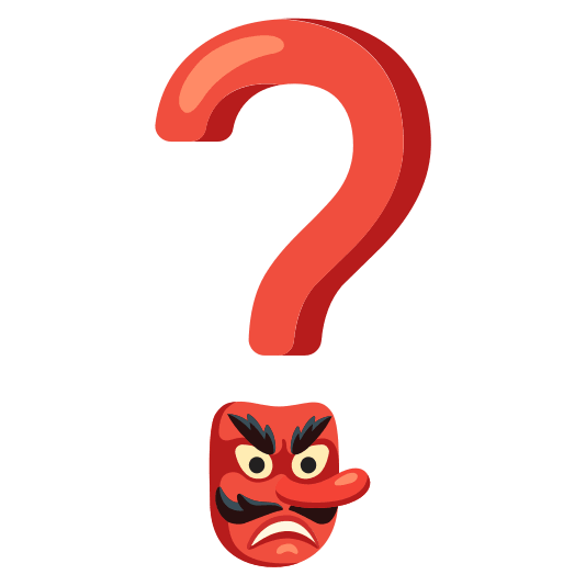 Goblin and Red question mark