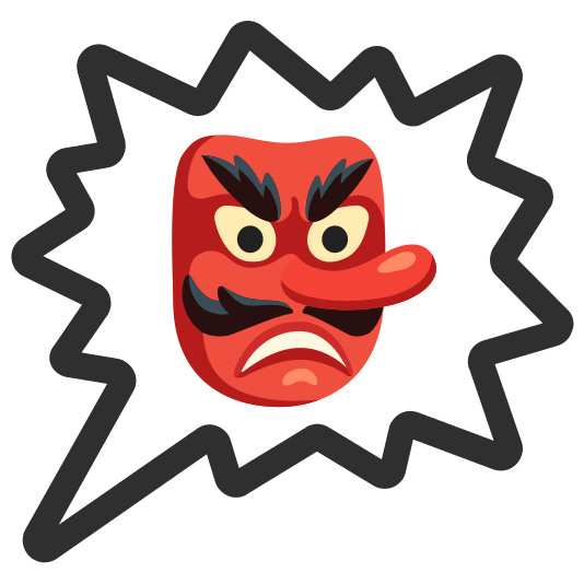 Goblin and Right anger bubble