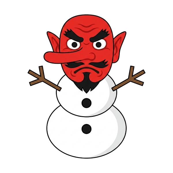 Goblin and Snowman without snow