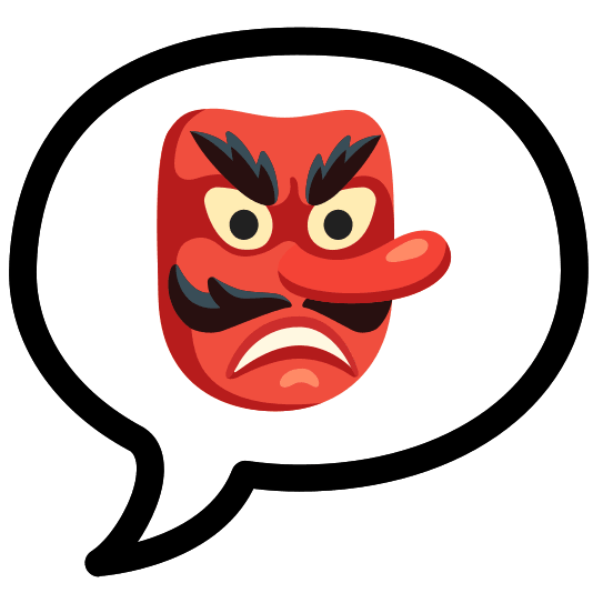 Goblin and Speech balloon