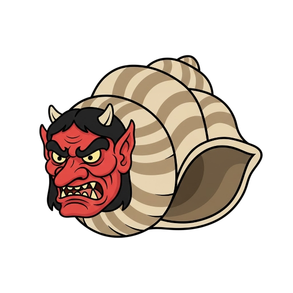 Goblin and Spiral shell