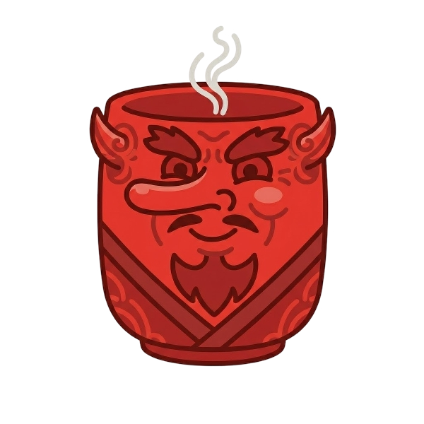 Goblin and Teacup without handle